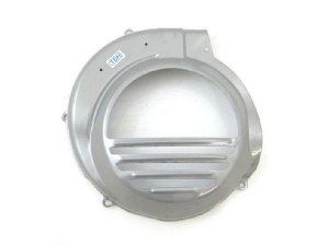 Lfterradabdeckung silber Elestart LML Vespa PX