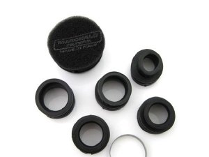 Luftfilter Marchald AW=28-43mm 85x65mm schwarz