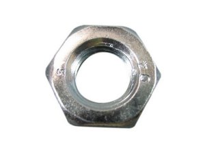 Mutter M12 flach