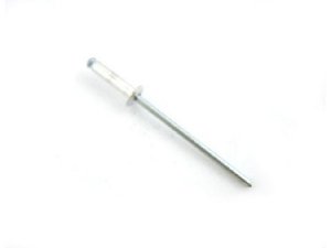 Niete 3,2x12mm Flachkopf Trittleistenende Vespa PX, PK