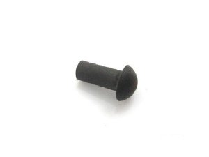 Niete 3x9 schwarz Klammer Backensicherung PIAGGIO Vespa PX
