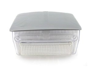 Rücklichtglas weiß mit grauem Deckel Vespa V50 special