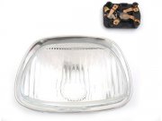 Scheinwerfer Trapez Glas incl. Zierring Vespa Sprint, GL