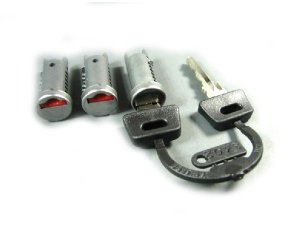 Schließzylinderset Lenkschloß 3-er Set Vespa PX Lusso,...