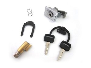 Schließzylinderset Lenkschloß 4mm & Gepäckfach mit...