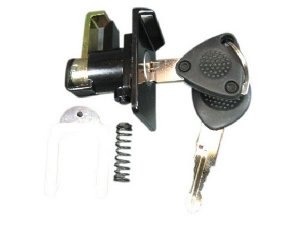 Schlo Gepckfach schwarz Vespa PX Lusso