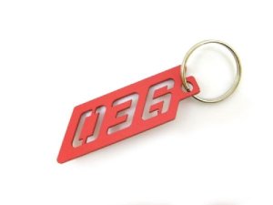 Schlsselanhnger 036 rot