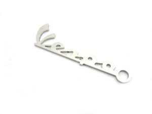 Schlsselanhnger Vespa 60x17mm Edelstahl