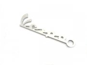 Schlsselanhnger Vespa 60x17mm Edelstahl