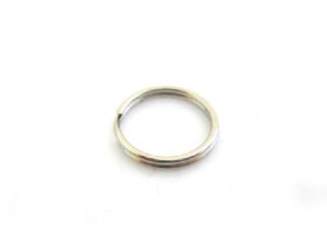 Schlüsselring 14mm Stahl vernickelt und gehärtet