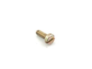 Schraube M3x8mm gelb verzinkt Kondensator Schmierfilz...