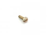 Schraube M3x8mm gelb verzinkt Kondensator Schmierfilz...