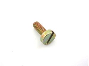 Schraube M4x10mm Schlitz gelb verzinkt Unterbrecherkabel...