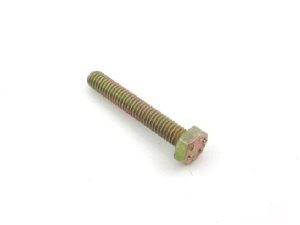 Schraube M4x25mm sechskant gelb verzinkt...
