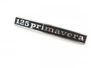 Schriftzug 125 primavera Heck schwarz/alu PIAGGIO Vespa PV