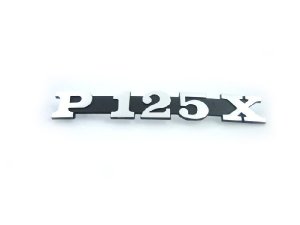 Schriftzug P125X Seitenhaube PIAGGIO Vespa PX