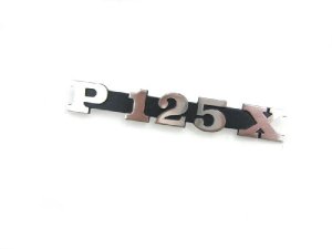 Schriftzug P125X Seitenhaube Vespa PX