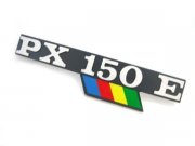 Schriftzug PX150E arcobaleno Seitenhaube Vespa PX