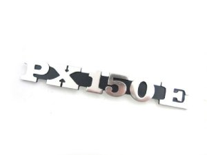Schriftzug PX150E Seitenhaube Vespa PX