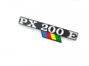 Schriftzug PX200E arcobaleno Seitenhaube Vespa PX