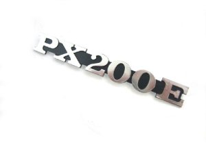 Schriftzug PX200E Seitenhaube Vespa PX