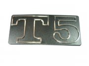 Schriftzug T5 Seitenhaube Vespa T5