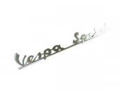 Schriftzug Vespa Sprint Heck Vespa