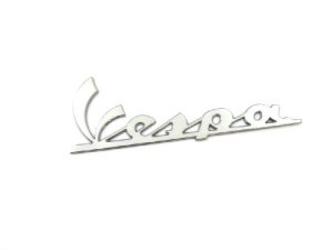 Schriftzug Vespa 150x50mm Seitenhaube zum kleben Vespa PX 2011
