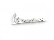 Schriftzug Vespa Beinschild chrom 2 Pins Lochabstand:...