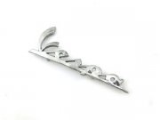 Schriftzug Vespa Beinschild chrom 2 Pins Lochabstand:...