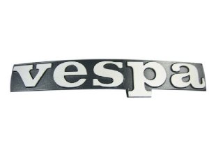 Schriftzug vespa Beinschild Vespa PX Lusso