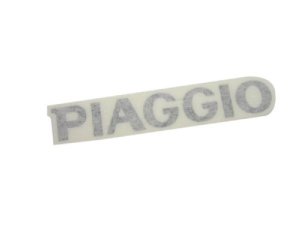 Schriftzug Aufkleber PIAGGIO Kaskade schwarz PIAGGIO...