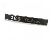 Schriftzug Heck 125 g.t.r Vespa GTR