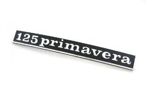 Schriftzug Heck 125 primavera Vespa PV
