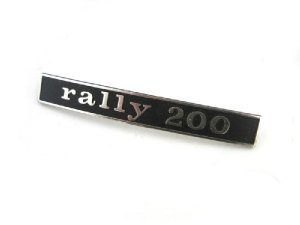 Schriftzug Heck rally 200 Vespa Rally