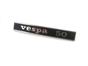 Schriftzug Heck Vespa 50 Vespa V50