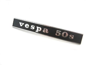 Schriftzug Heck Vespa 50s Vespa V50