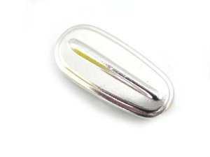 Schwingenabdeckung aussen chrom Vespa V50, PV, PKS