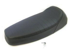 Sitzbank Ancilotti schwarz mit Schloss Vespa LML Star 4S