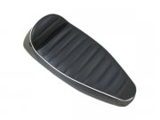 Sportsitzbank Longtail Leder: wei, schwarz abgesteppt...