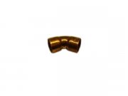 45 Grad Bogen Kupfer fr 16 mm Schlauch / 20 degree elbow