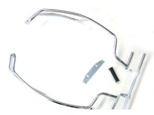 Sturzbgel Seitenhaube chrom incl. Fussrasten Vespa PX