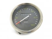 Tachometer 120 km/h ohne Logo Chromring Vespa PX alt