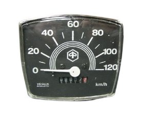 Tachometer 120 km/h Vespa 50 special