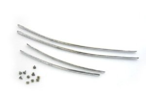 Zierleistenset (4 Stck) incl Muttern Vespa Sprint, GT, GTR, Super, 180SS