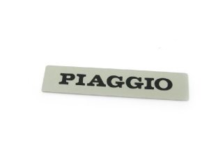 Schriftzug Aufkleber Kaskade "PIAGGIO" schwarz | silber Vespa PK - V6, 4,75  €