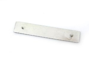Schriftzug PK 125 Seitenhaube schwarz/alu Lochabstand: 80mm Vespa PK