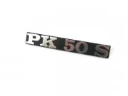 Schriftzug PK 50S Seitenhaube Lochabstand: 80mm Vespa PK50 S
