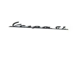 Schriftzug Vespa G.L. schwarz Beinschild 168x40mm Vespa GL