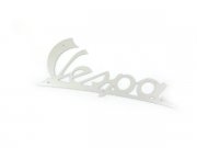 Schriftzug Vespa, Beinschild aluminium, 140x60mm Vespa...